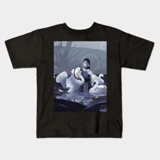 The Woman in the Water Kids T-Shirt